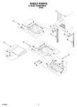 Diagram for 02 - Shelf Parts