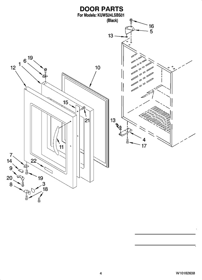 Diagram for KUWS24LSBS01