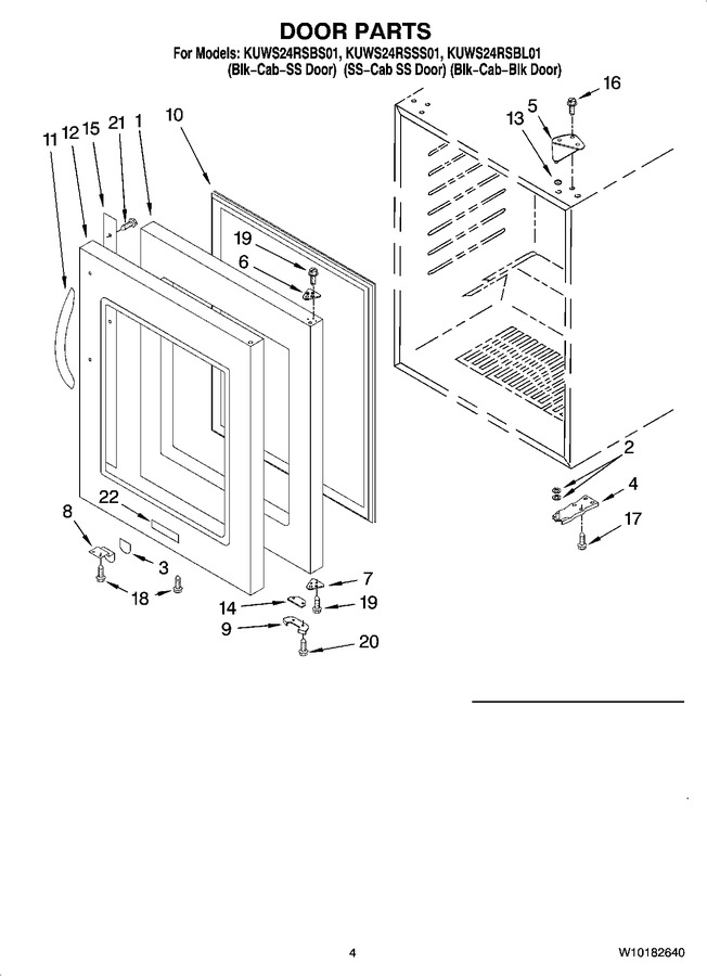 Diagram for KUWS24RSBS01