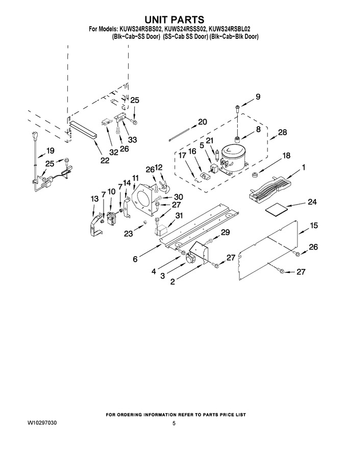 Diagram for KUWS24RSBL02