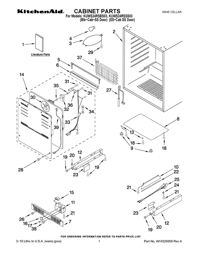 Diagram for KUWS24RSBS03