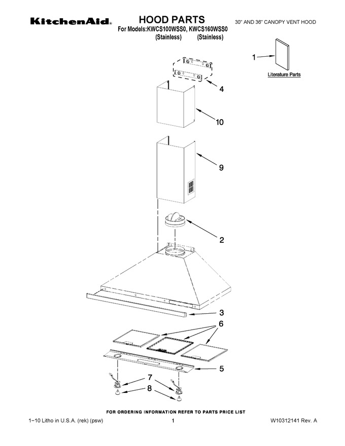 Diagram for KWCS100WSS0