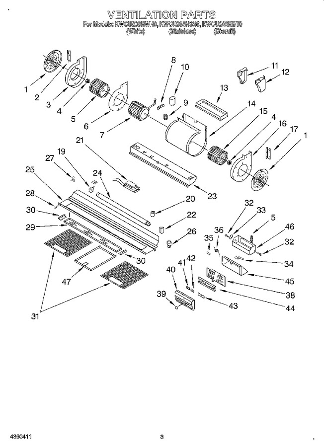 Diagram for KWCU205HSS0