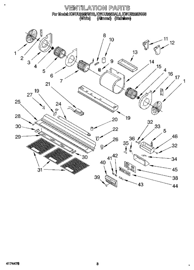 Diagram for KWCU265BWH0