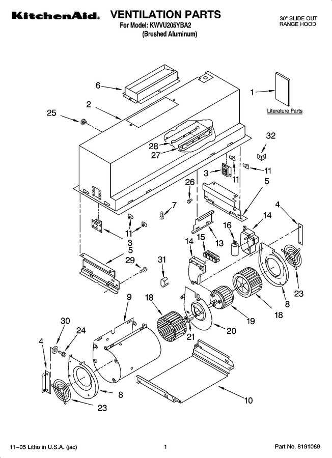 Diagram for KWVU205YBA2