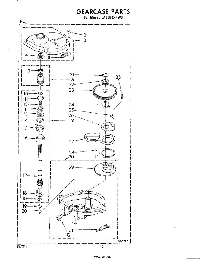 Diagram for LA3300XPW0