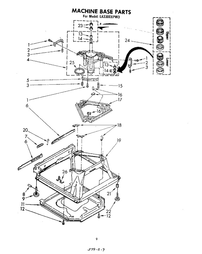 Diagram for LA3300XPW3
