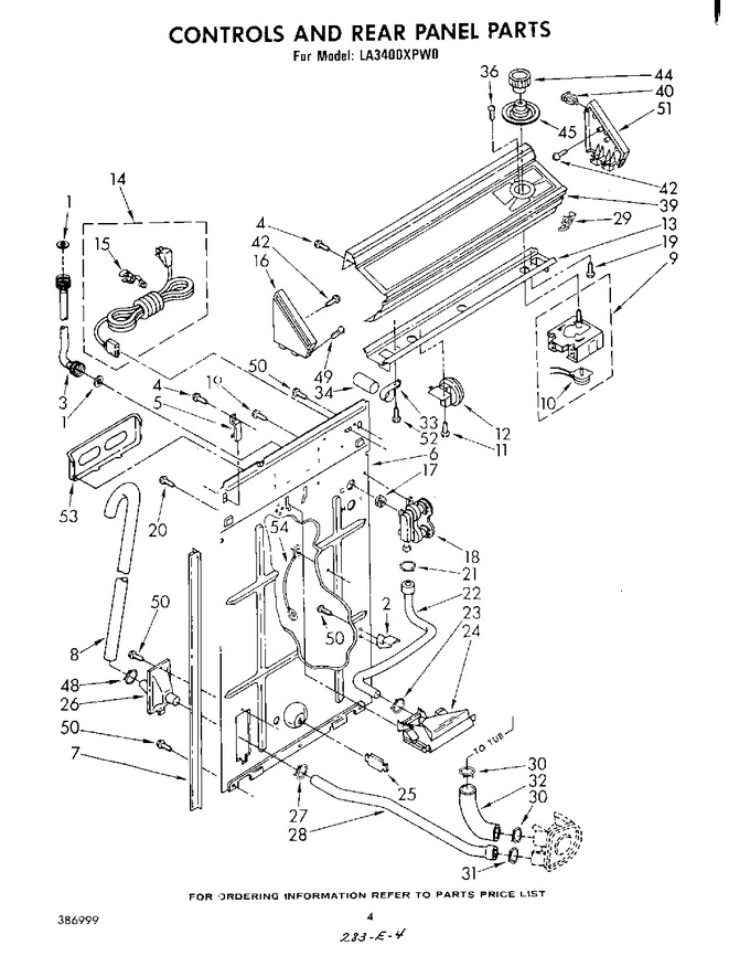 Diagram for LA3400XPW0