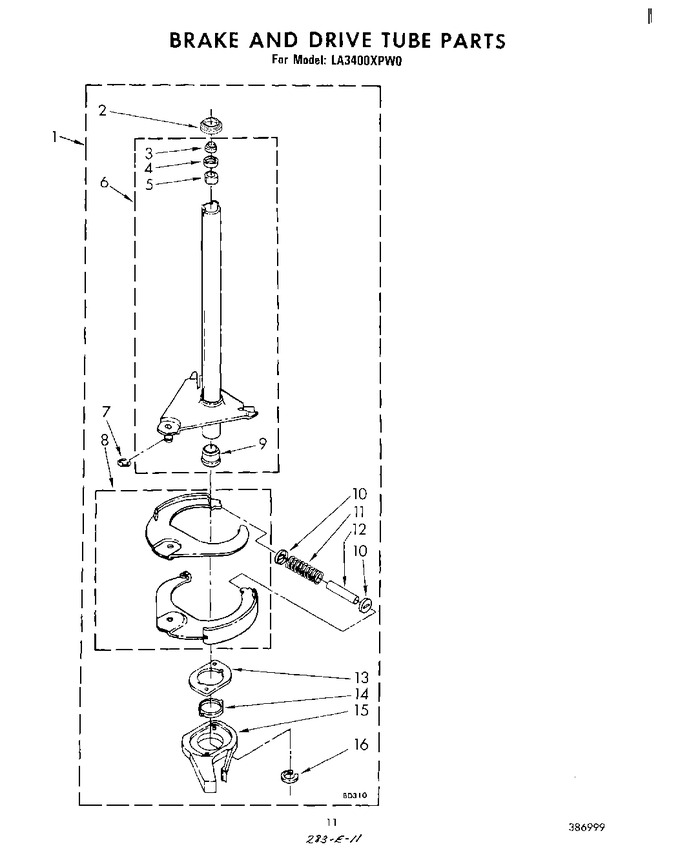 Diagram for LA3400XPW0