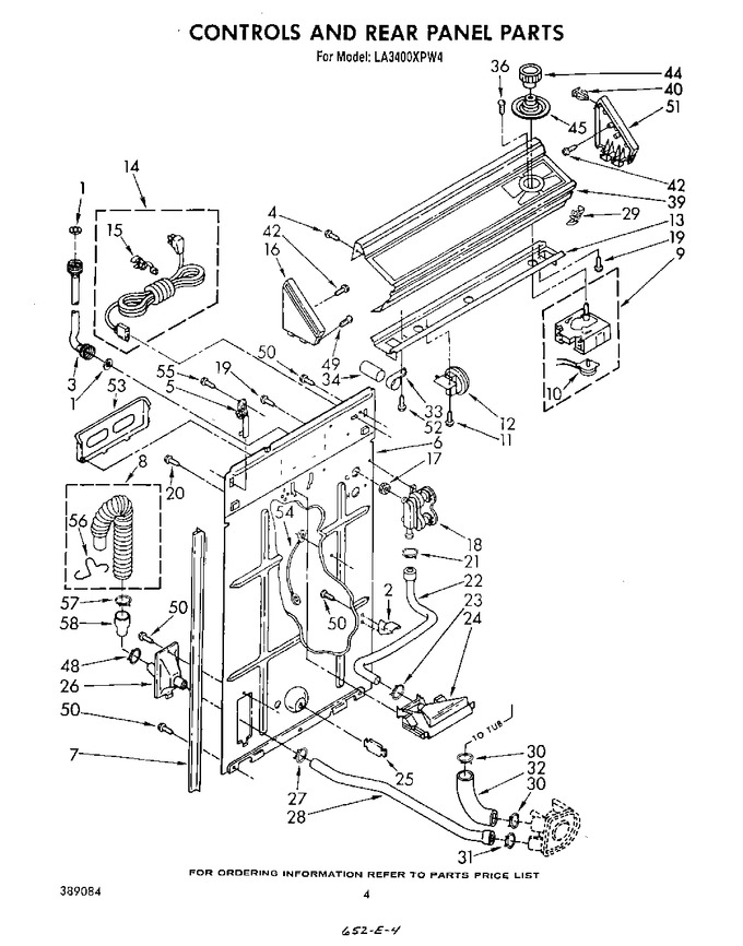 Diagram for LA3400XPW4