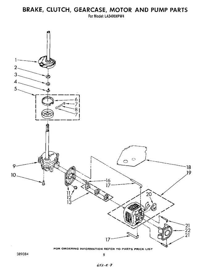 Diagram for LA3400XPW4