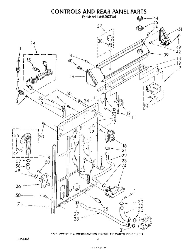 Diagram for LA4800XTW0