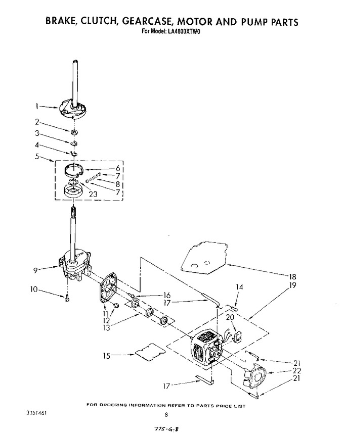 Diagram for LA4800XTW0