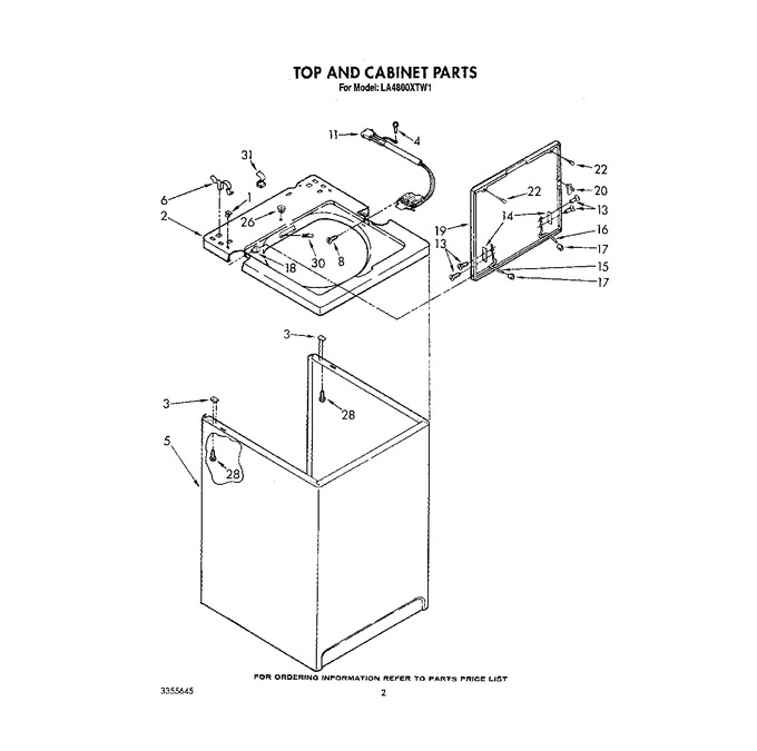 Diagram for LA4800XTG1