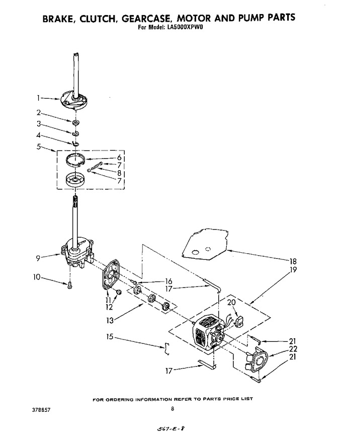 Diagram for LA5000XPW0