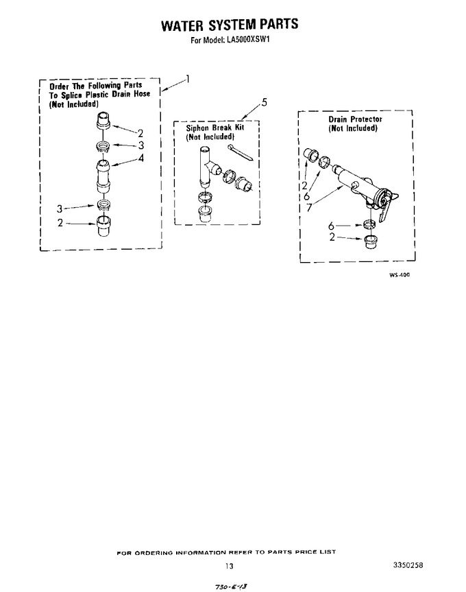 Diagram for LA5000XSW1