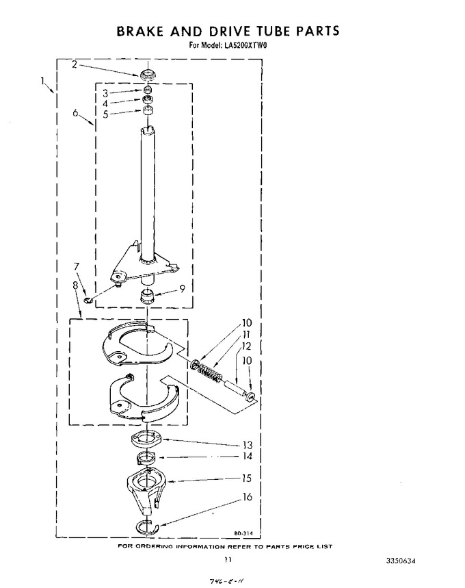 Diagram for LA5200XTG0