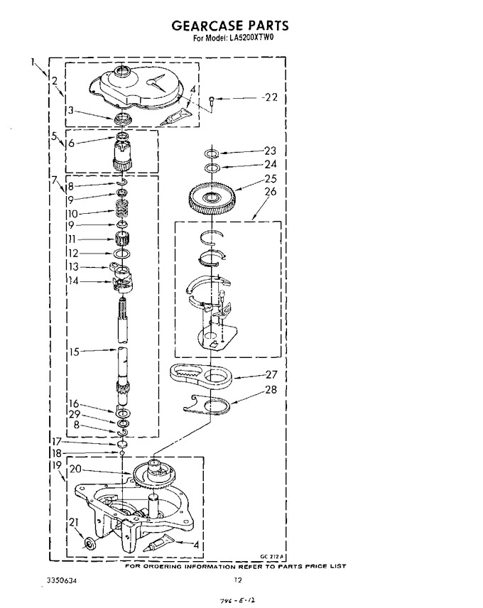 Diagram for LA5200XTG0