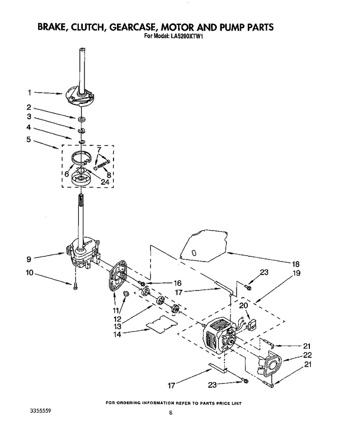 Diagram for LA5200XTW1