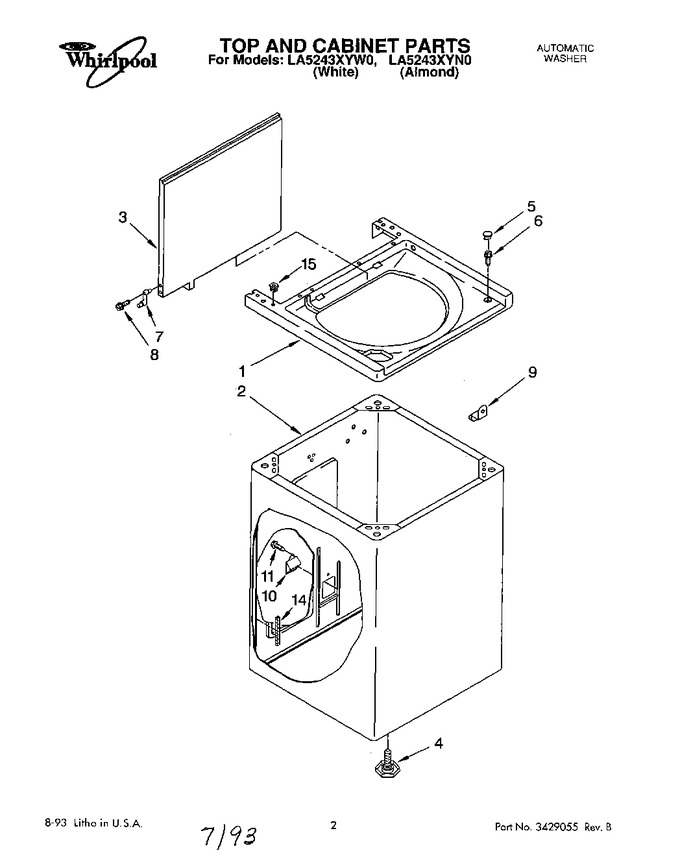 Diagram for LA5243XYN0