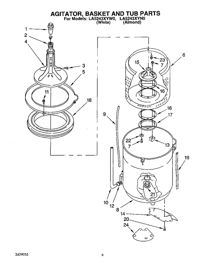 Diagram for LA5243XYN0