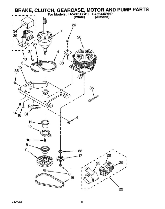Diagram for LA5243XYN0