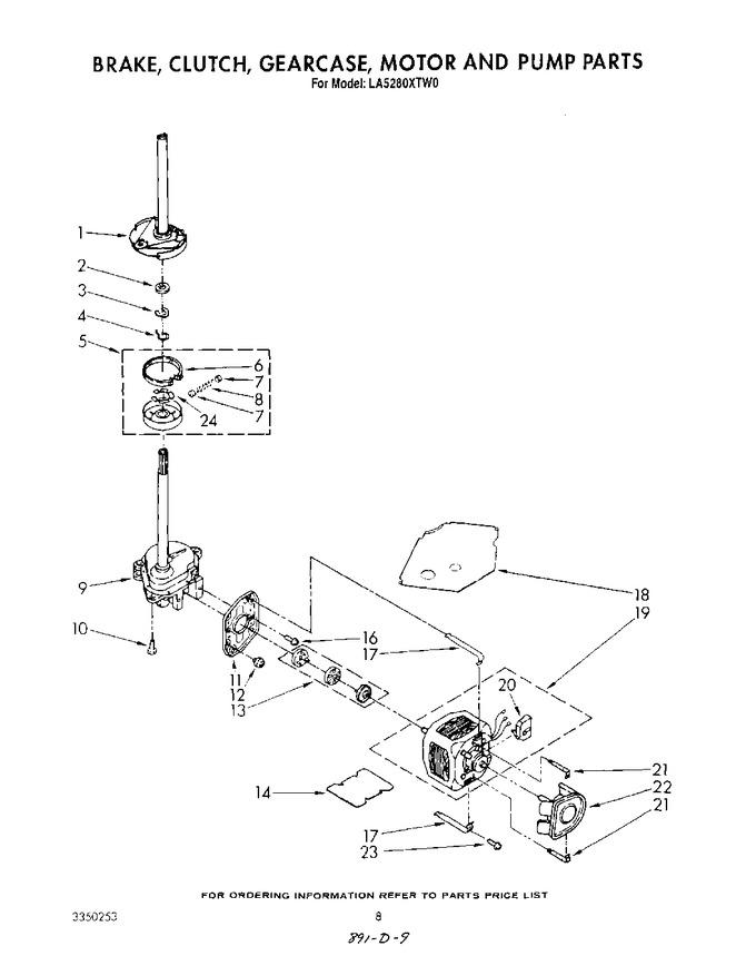 Diagram for LA5280XTW0