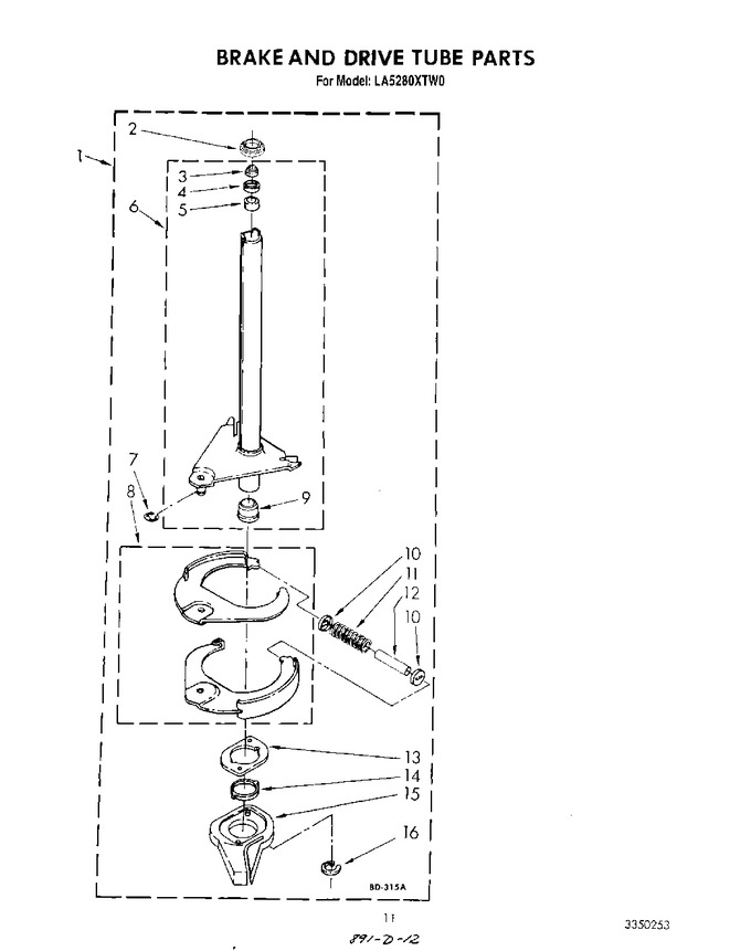 Diagram for LA5280XTW0