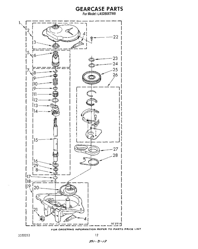 Diagram for LA5280XTW0