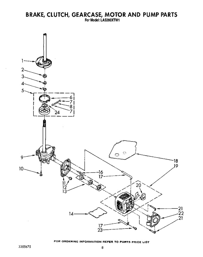 Diagram for LA5280XTN1