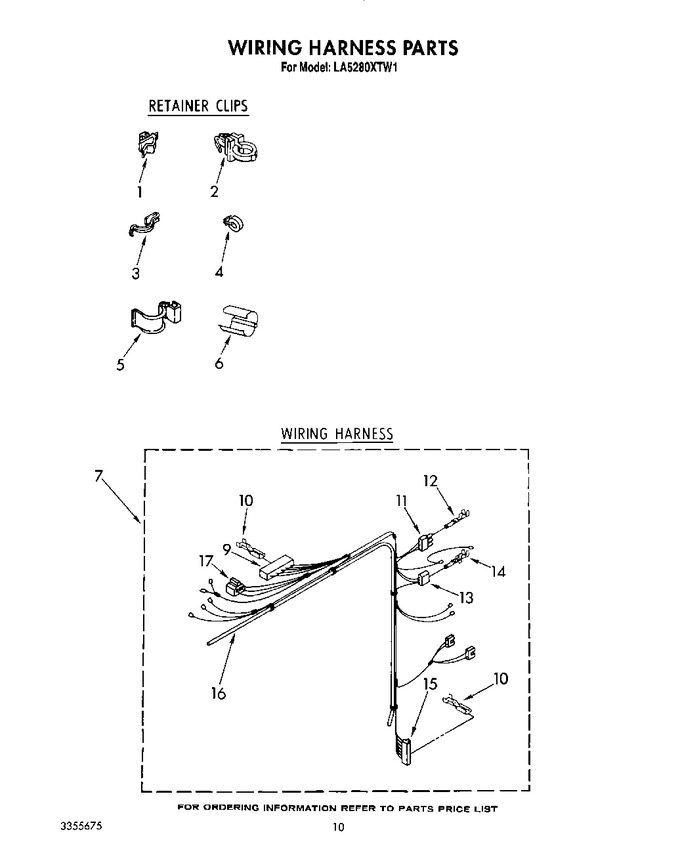 Diagram for LA5280XTM1