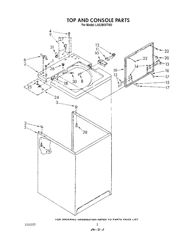 Diagram for LA5280XTG0