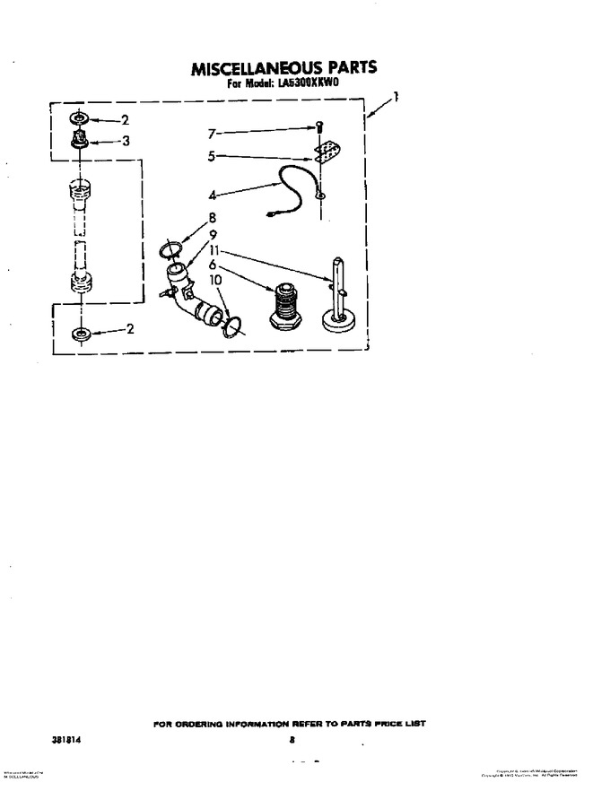 Diagram for LA5300XKW0