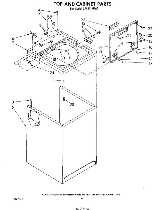 Diagram for LA5311XPW5