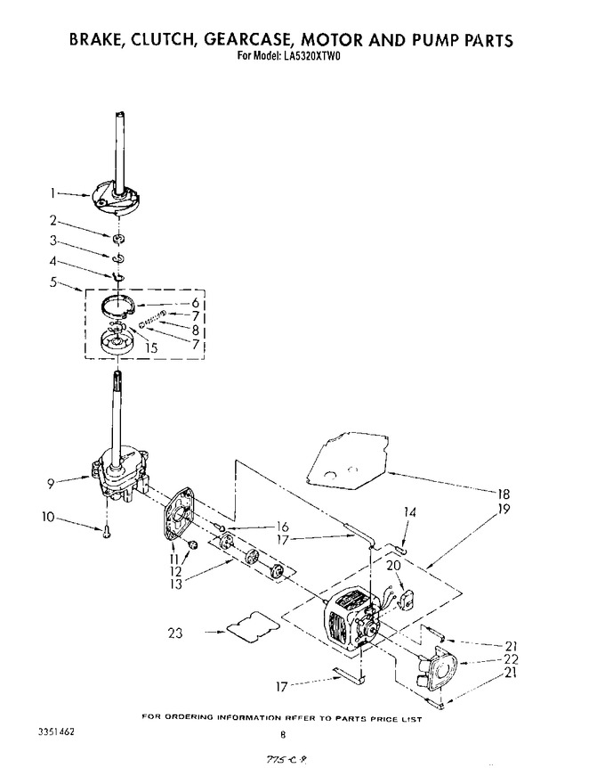 Diagram for LA5320XTM0