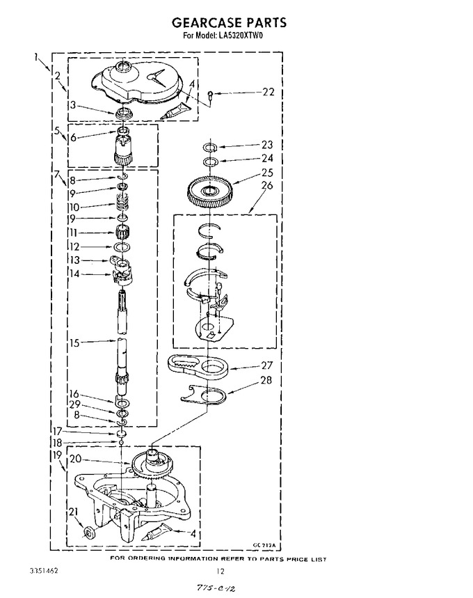 Diagram for LA5320XTF0