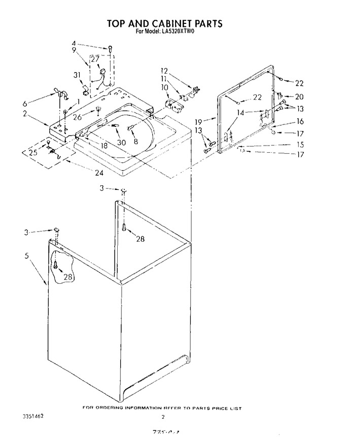 Diagram for LA5320XTG0
