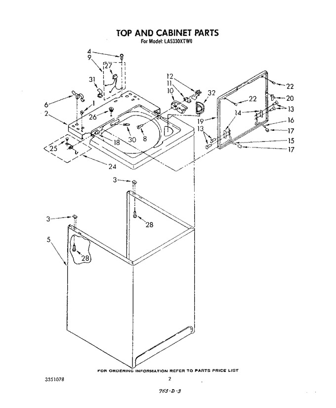 Diagram for LA5330XTN0