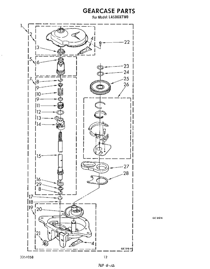 Diagram for LA5380XTF0