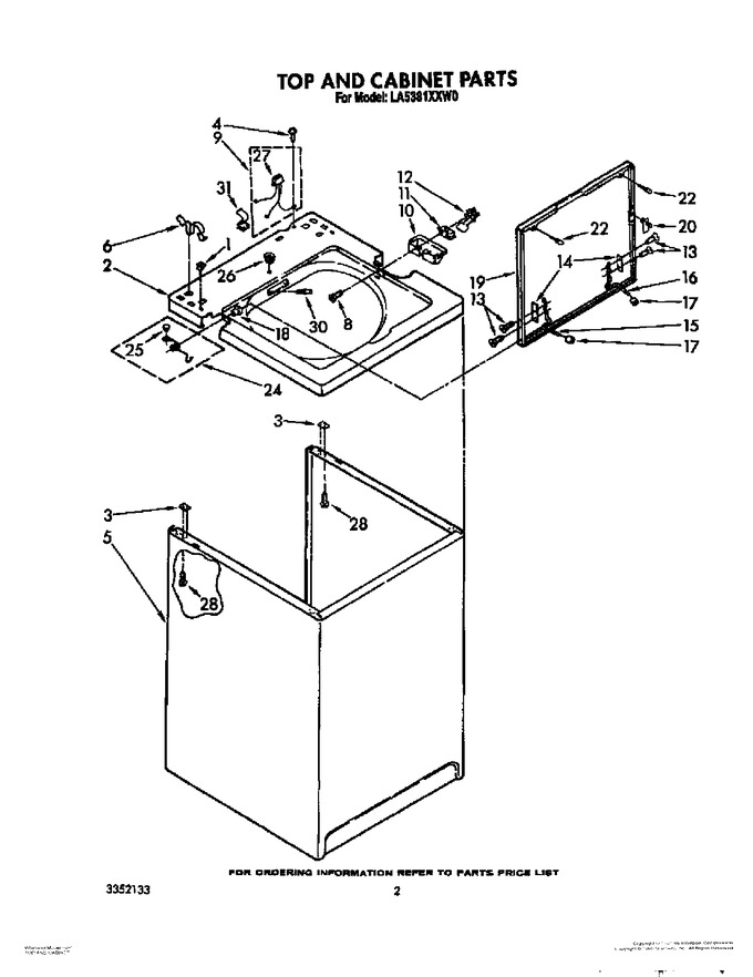 Diagram for LA5381XXW0