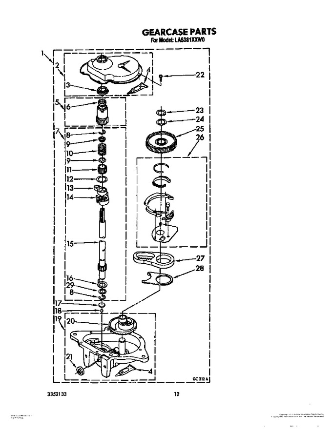Diagram for LA5381XXW0