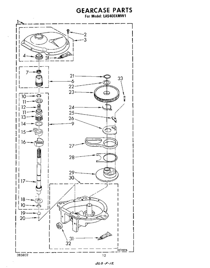 Diagram for LA5400XMW1