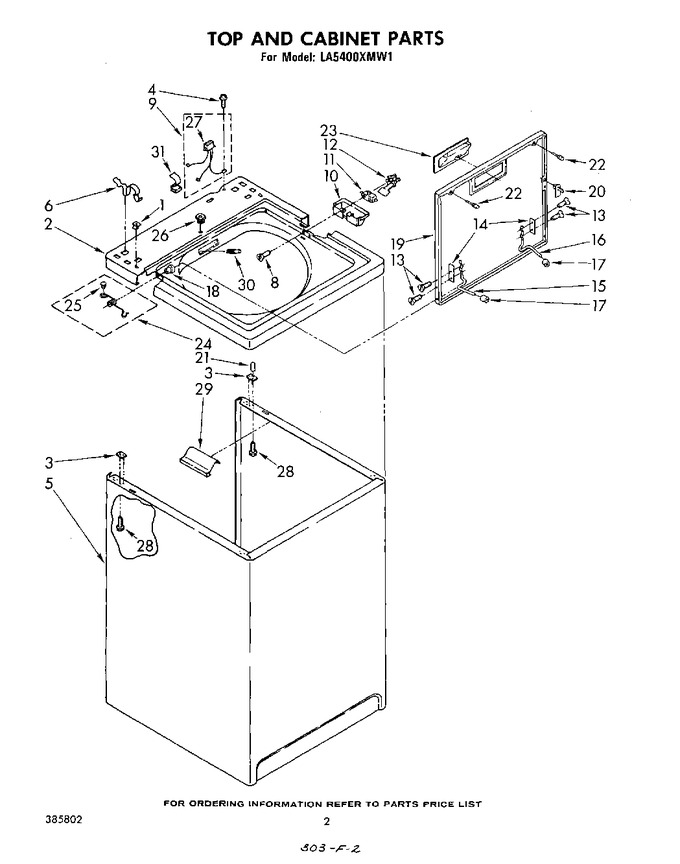 Diagram for LA5400XMW1