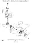 Diagram for 06 - Brake, Clutch, Gearcase, Motor And Pump