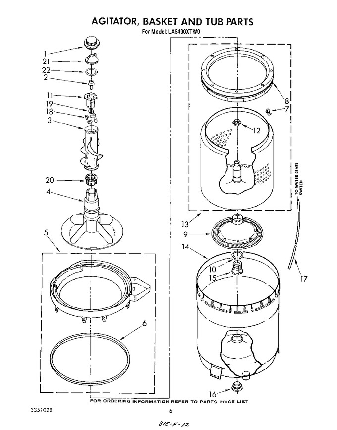 Diagram for LA5400XTF0