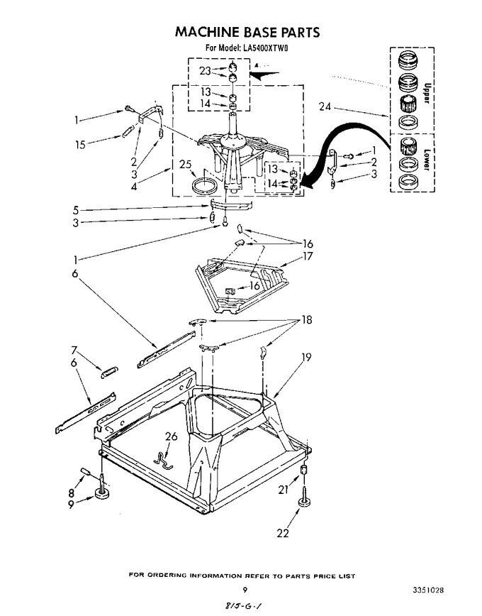 Diagram for LA5400XTM0