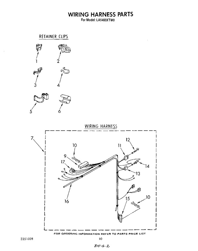 Diagram for LA5400XTF0