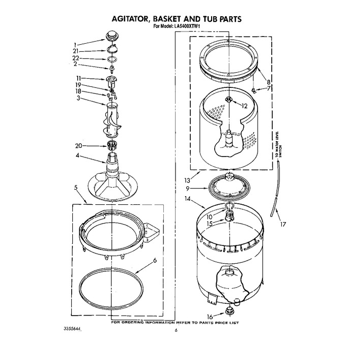 Diagram for LA5400XTF1