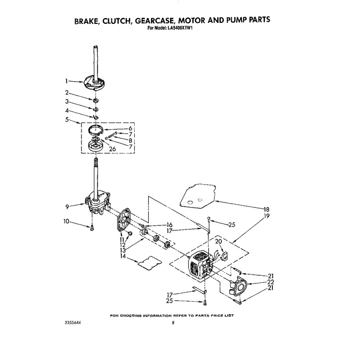 Diagram for LA5400XTG1
