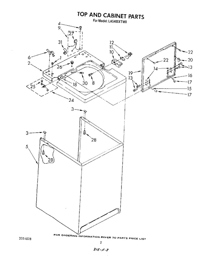 Diagram for LA5400XTN0